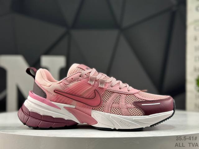 Nike Nk V2K Run Shock-absorbing, Anti-slip Retro Low-top Running Shoes. The sho