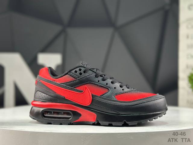 Nike Air Max Bw Og Classic Retro Versatile Casual Sports Cushion Running Shoes