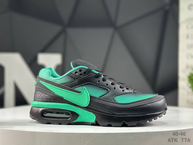 Nike Air Max Bw Og Classic Retro Versatile Casual Sports Cushion Running Shoes