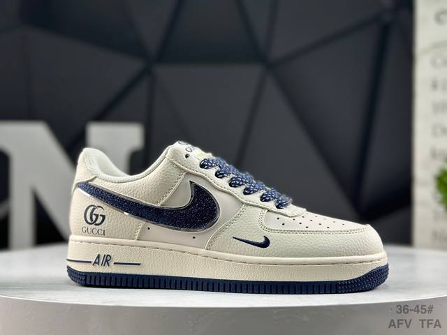 Nike Air Force 1 '07 Low, a low-top athletic and casual shoe. Features a comple
