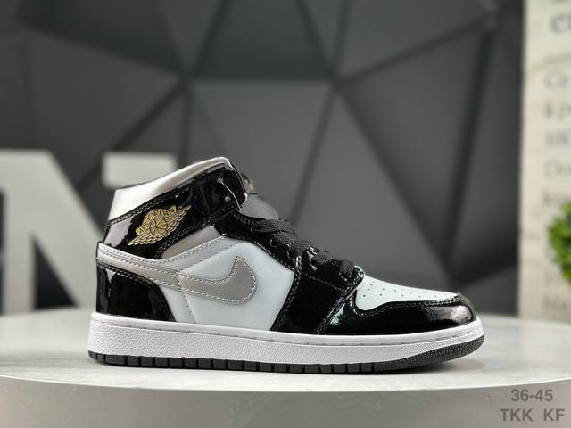 Nike Jordan Air Jordan 1 Comfortable, Versatile, Non-slip, Wear-resistant High-
