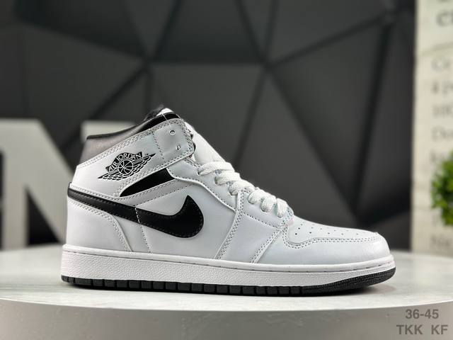 Nike Jordan Air Jordan 1 Comfortable, Versatile, Non-slip, Wear-resistant High-