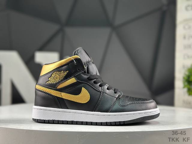 Nike Jordan Air Jordan 1 Comfortable, Versatile, Non-slip, Wear-resistant High-