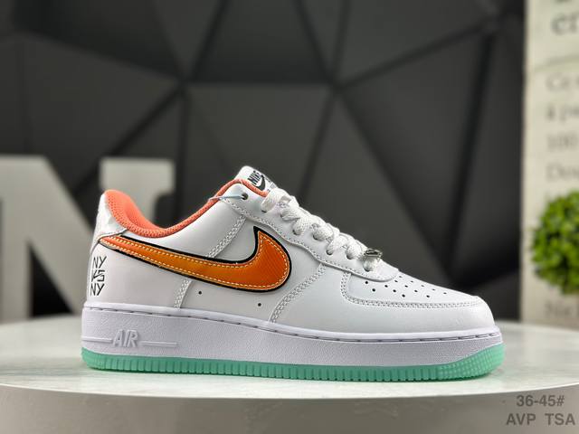 Nike Air Force 1 '07 Low-top versatile casual sneakers. Soft, responsive cushio