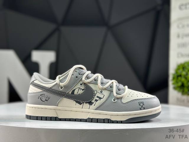 Nike SB Dunk Low Anniversary High-End Custom Low-Top Casual Sneakers, Custom Sh