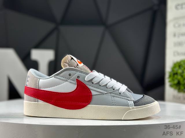 Nike Blazer Mid'77 Jumbo Classic Versatile Low-Top Trailblazer Casual Sports Sn