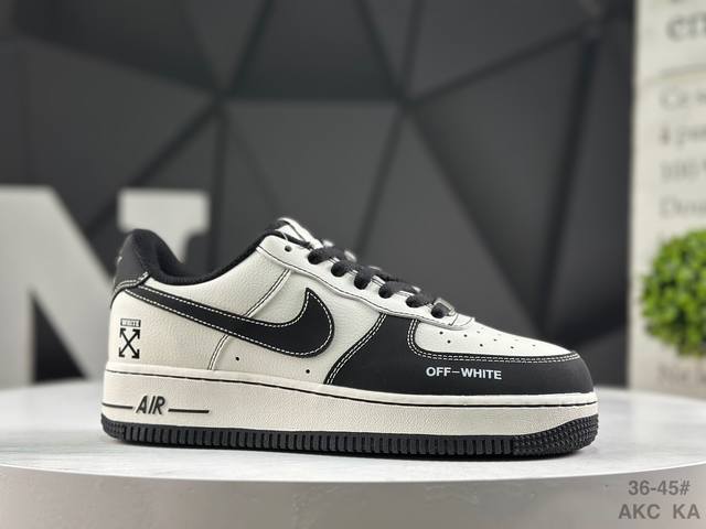 Special Offer Nike Nk Air Force 1 '07 Low Low-top Casual Sneakers#Custom Leather
