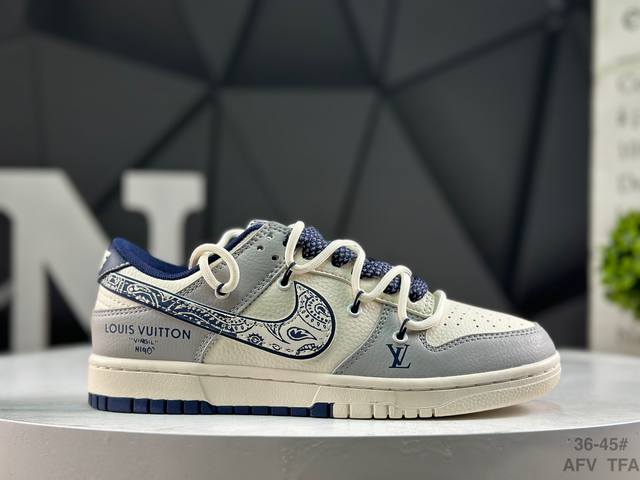 Nike SB Dunk Low Anniversary High-End Custom Low-Top Casual Sneakers, Custom Sh