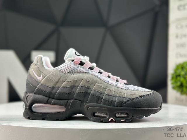 Nike Air Max 95 Og Retro Item Trendy and Versatile Air Cushioning Running Shoes