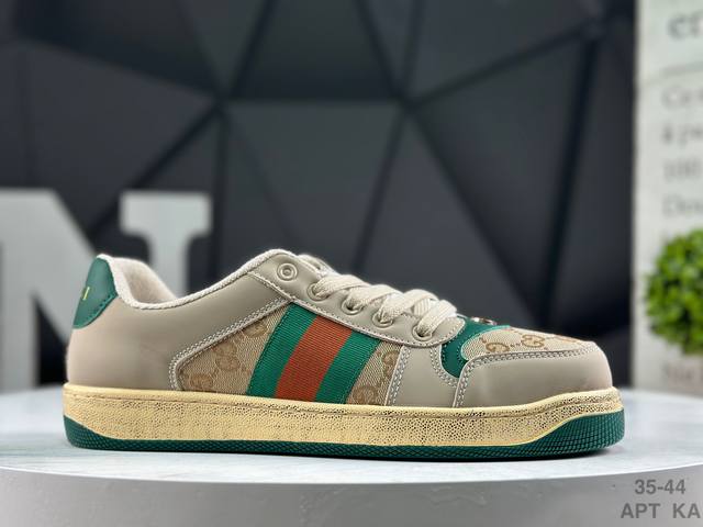 Gucci classic white sneakers, a timeless classic that sells incredibly well ever