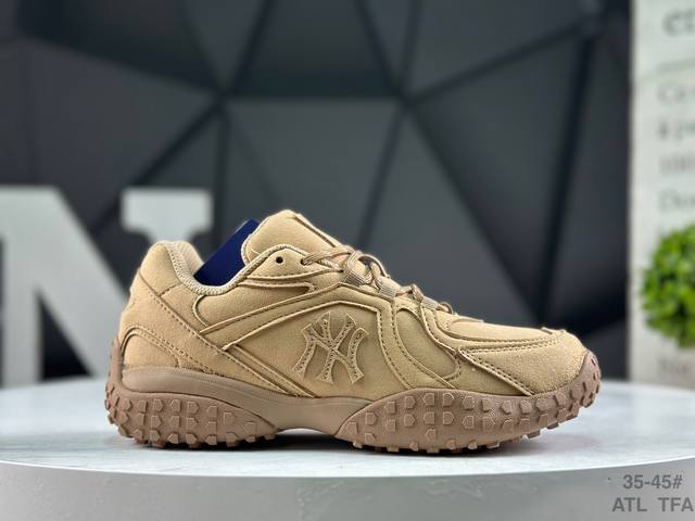 Mlb Trophy Vintage Nb Zhang Kangle's Same Style Unisex Korean Retro Loafers Thin