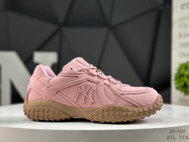 Mlb Trophy Vintage Nb Zhang Kangle's Same Style Unisex Korean Retro Loafers Thin