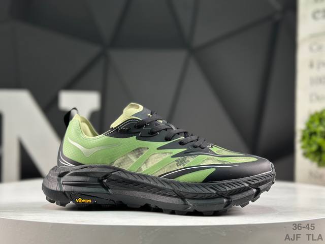 Hoka One One Satisfy Running Mafate Trail Low-top Cushioned Outdoor Hiking Shoes