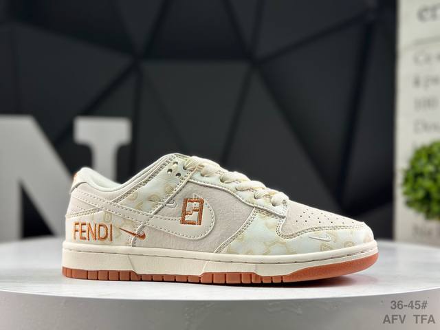 Nike SB Dunk Low Anniversary High-End Custom Low-Top Casual Sneakers, Custom Sh