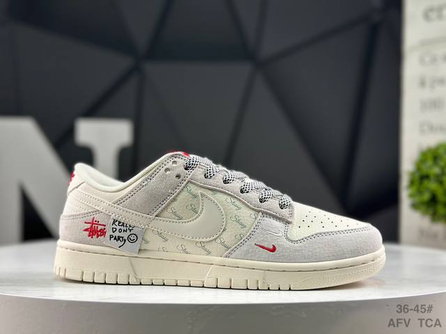 Nike SB Dunk Low Anniversary High-End Custom Low-Top Casual Sneakers, Custom Sh