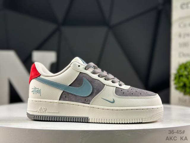 Special Offer Nike Air Force 1 '07 Low Casual Sneakers#Custom Leather, Original