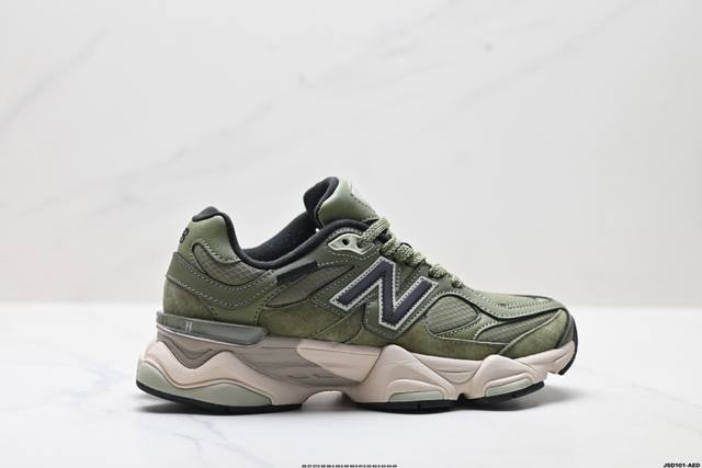 Company Grade New Balance 9060 Series Retro Casual Sports Running Shoes The upp