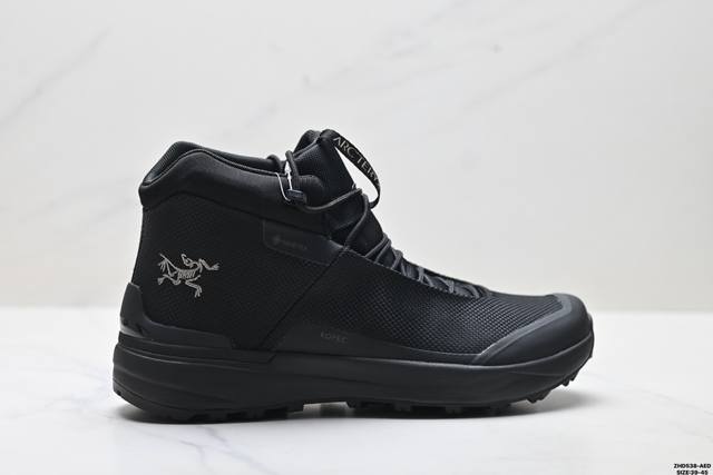Company-grade Arcteryx Kopec Mid Gtx waterproof mid-cut outdoor hiking shoes. F