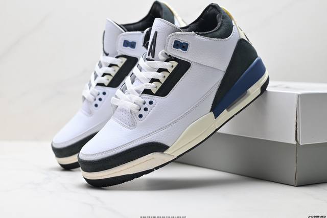 Company-grade Nike Air Jordan 3 Retro Michael Jordan AJ3 Mid-top Retro Casual S