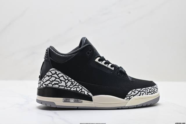 Company-grade Nike Air Jordan 3 Retro Michael Jordan AJ3 Mid-top Retro Casual S