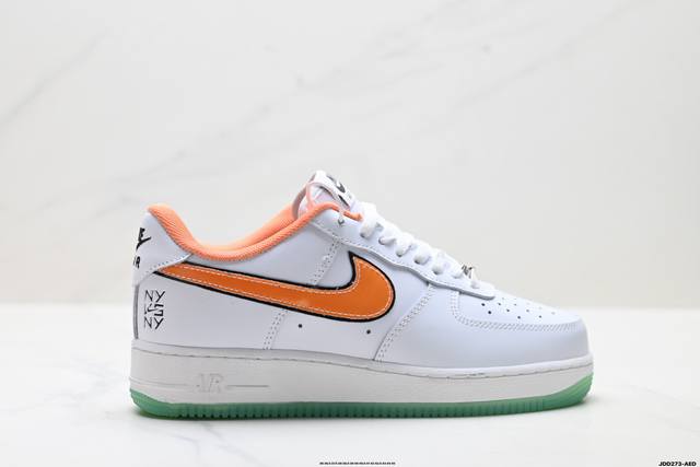 Authentic Nike Air Force 1 '07 Low-top versatile casual sneakers. Soft, highly