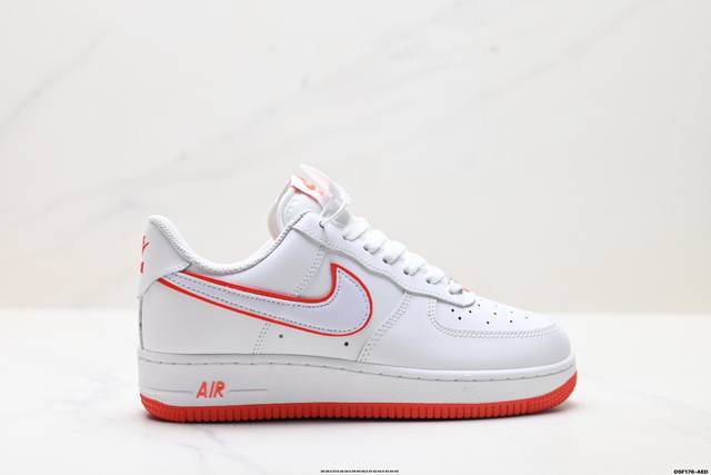 Authentic Nike Air Force 1 '07 Low-top versatile casual sneakers. Soft, responsi
