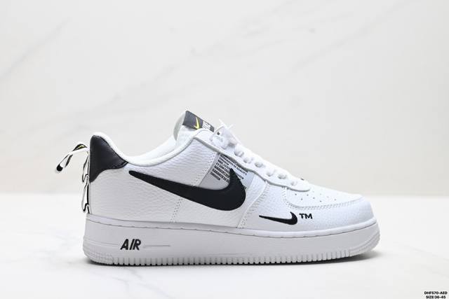 Authentic Nike Air Force 1 '07 Low-top versatile casual sneakers. Soft, responsi