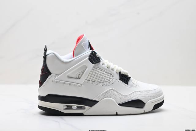 Genuine Nike Air Jordan 4 Retro, Michael Jordan AJ4 Mid-Top Retro Casual Sports
