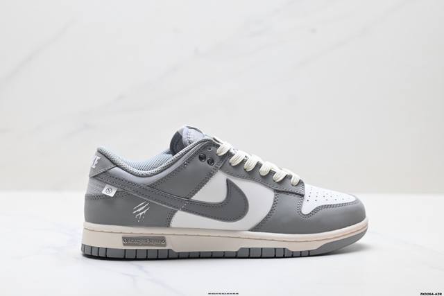 Company Grade Nike Dunk Low Retro 'DIY High-End Custom' Nike Low-Top Casual Spo