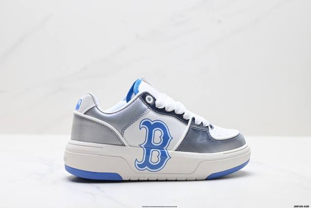 Authentic Mlb Chunky Liner Denim Trendy Versatile Platform Height-Increasing Cas