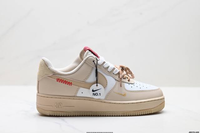 Factory Grade Nike Air Force 1 '07 Low-Top Versatile Casual Sports Sneakers. So