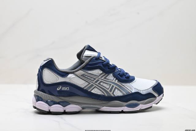 Authentic Asics Gel-Nyc. Breathable mesh upper with some synthetic leather acce