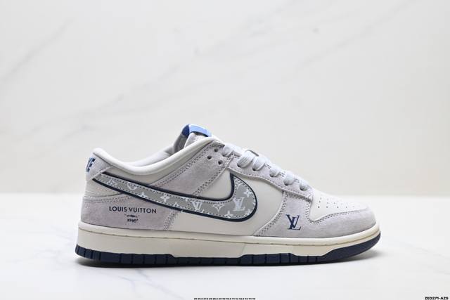Company Grade Nike Dunk Low Retro 'DIY High-End Custom' Nike Low-Top Casual Spo