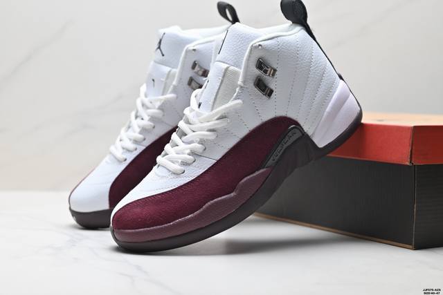 Authentic Nike Air Jordan 12 High-Top Anti-Slip Basketball Shoes Product Number