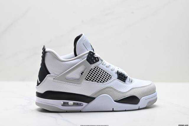 Company Grade Nike Air Jordan 4 Retro Mid-Top Retro Casual Sports Culture Baske