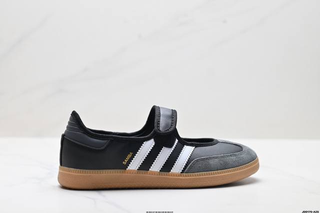 Company Grade Adidas Samba Jane Mary Jane Sneakers, Slip-on Sports Shoes Made w