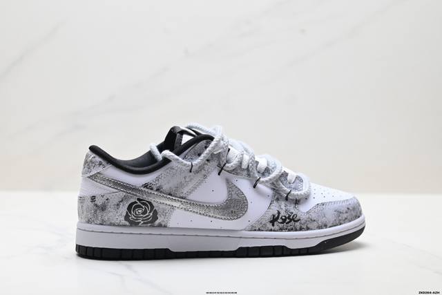 Company Grade Nike Dunk Low Retro 'DIY High-End Custom' Nike Low-Top Casual Spo