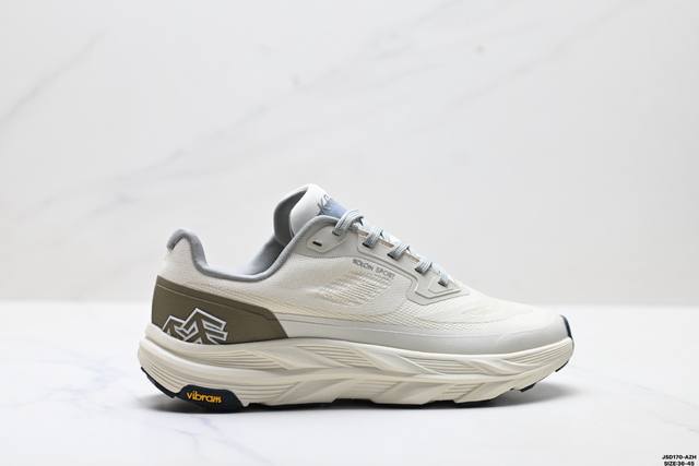 Company-grade Kolon Sport traction Vibram outsole, lightweight Krust trail runn