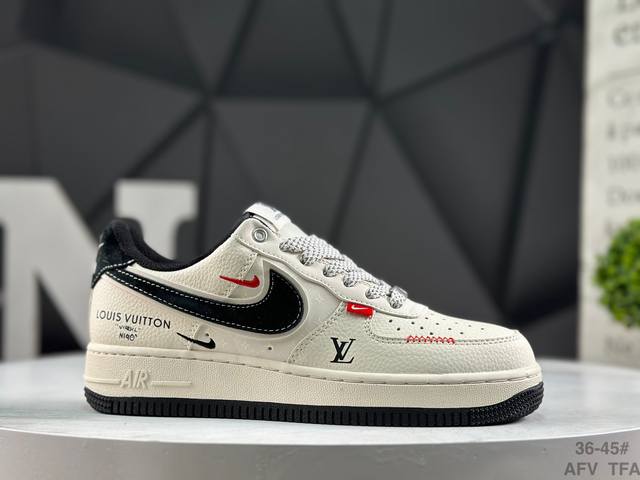 Nike Air Force 1 '07 Low, a low-top athletic and casual shoe. Features a comple