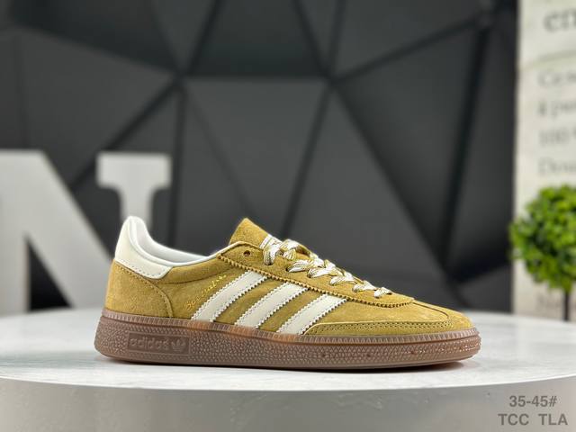 Adidas Handball Spezial, a classic retro casual sneaker. The entire shoe is mad