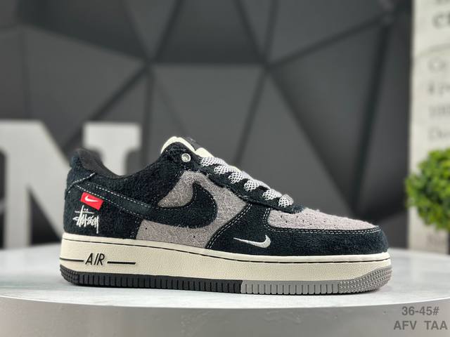 Special Offer Nike Air Force 1 '07 Low Low-top Casual Sneakers#Custom Leather, O