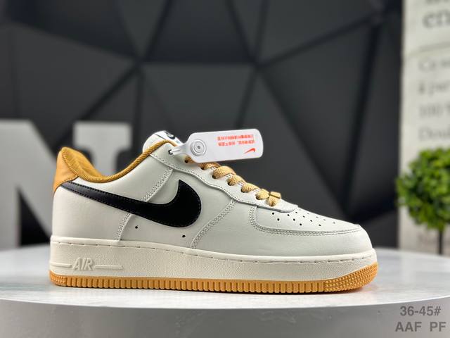 Special Offer Nike Air Force 1 '07 Low, low-top, versatile platform sneakers wit