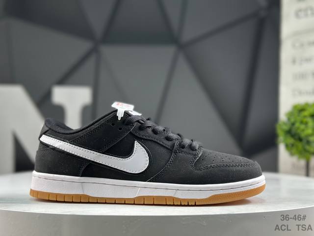 Nike SB Dunk Low series low-top casual sports skateboarding shoes with soft spl