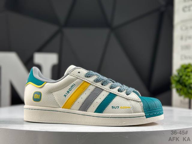 Adidas Originals Superstar Shell Toe Low-Top Classic Versatile Casual Sports Sn