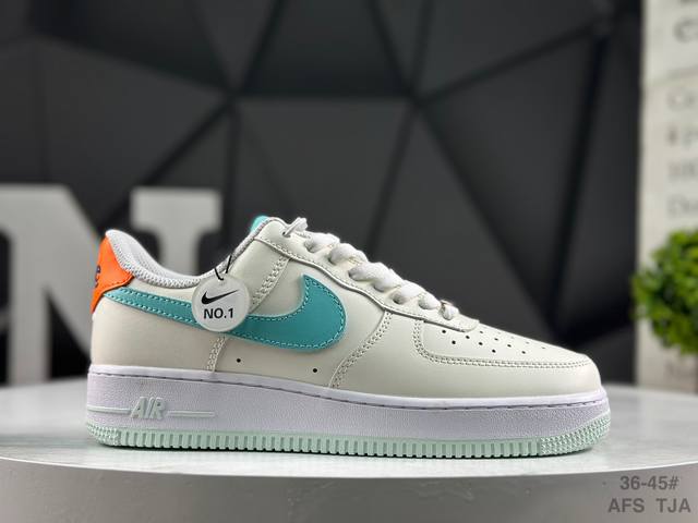 Nike Air Force 1 '07 Low, made with original last and cardboard, authentic Air