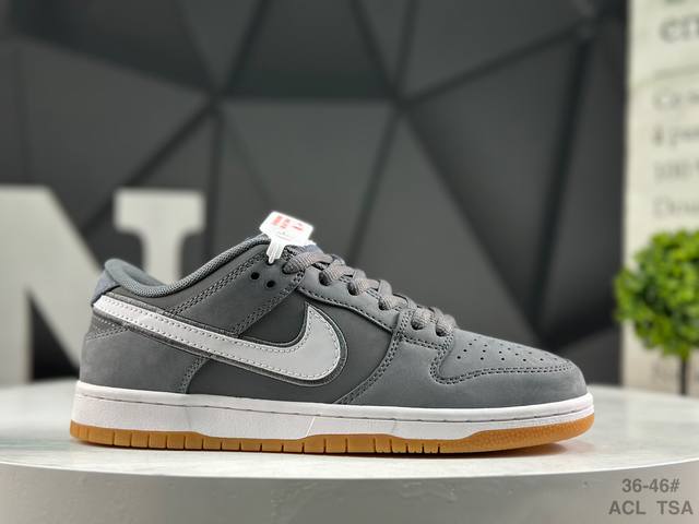 Nike SB Dunk Low series low-top casual sports skateboarding shoes with soft spl