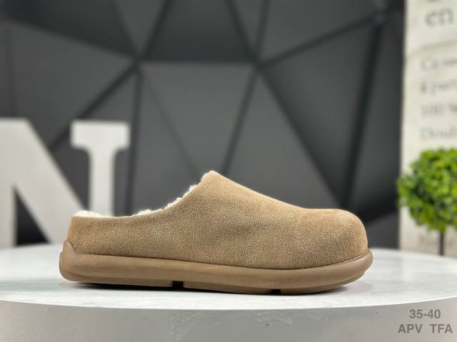 Ugg 2025 New Slip-on Soft-soled Warm Cotton Shoes Casual Furry Loafers Size: As