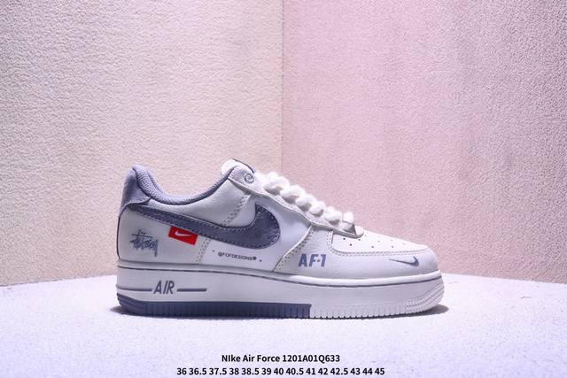 Limited Overseas Release! Factory Grade Nike Air Force 1 '07 Low "Stusic Collabo