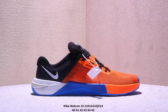 Nike Metcon 10 Men's and Women's Breathable Fitness Sports Lightweight Training