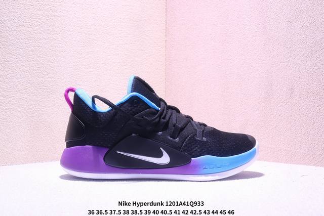 Nike Hyperdunk X Low Ep Purple Low-top Air Zoom Basketball Shoes Xm1201Q933 DDD